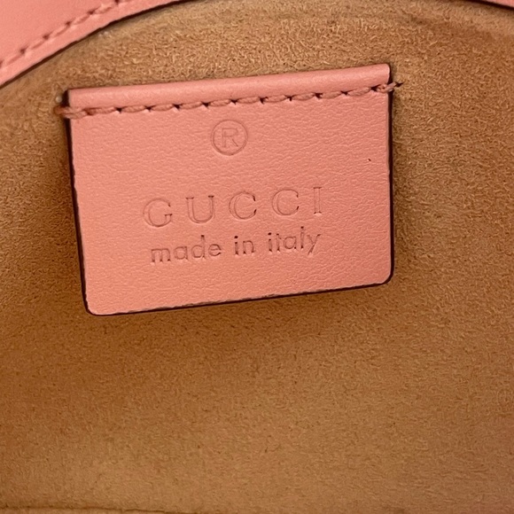 GG Marmont Matelassé super mini bag (pink) - Picture 7 of 10